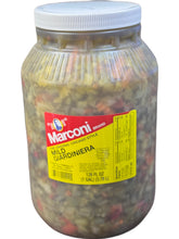 Marconi gallon jug front label showing brand and product for clear identification and trusted taste