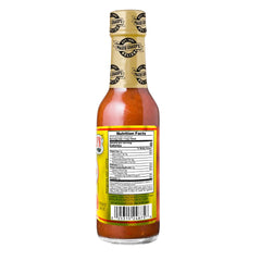 Marie Sharp's close-up sauce texture highlighting vibrant habanero color and intensity