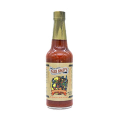 Marie Sharp's front bottle showing label and smoky flavor boost