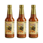 Marie Sharp's front label showing bold smoked habanero branding and origin
