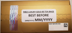 Marks & Spencer Luxury Gold brewed cup showing deep amber colour and robust flavour