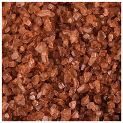 MARKY'S close-up of red salt crystals highlighting mineral texture and color