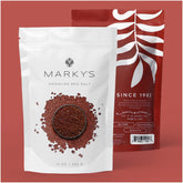 MARKY'S front packaging showing 1 lb resealable bag and product label benefits