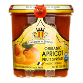 MARKY'S jar front label showing organic apricot preserve and award labels