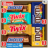 Mars variety box front packaging showing assortment and branding, ideal for parties