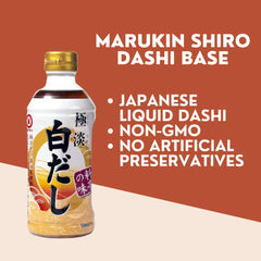 MARUKIN used in clear broth bowl delivering clean umami flavor benefit