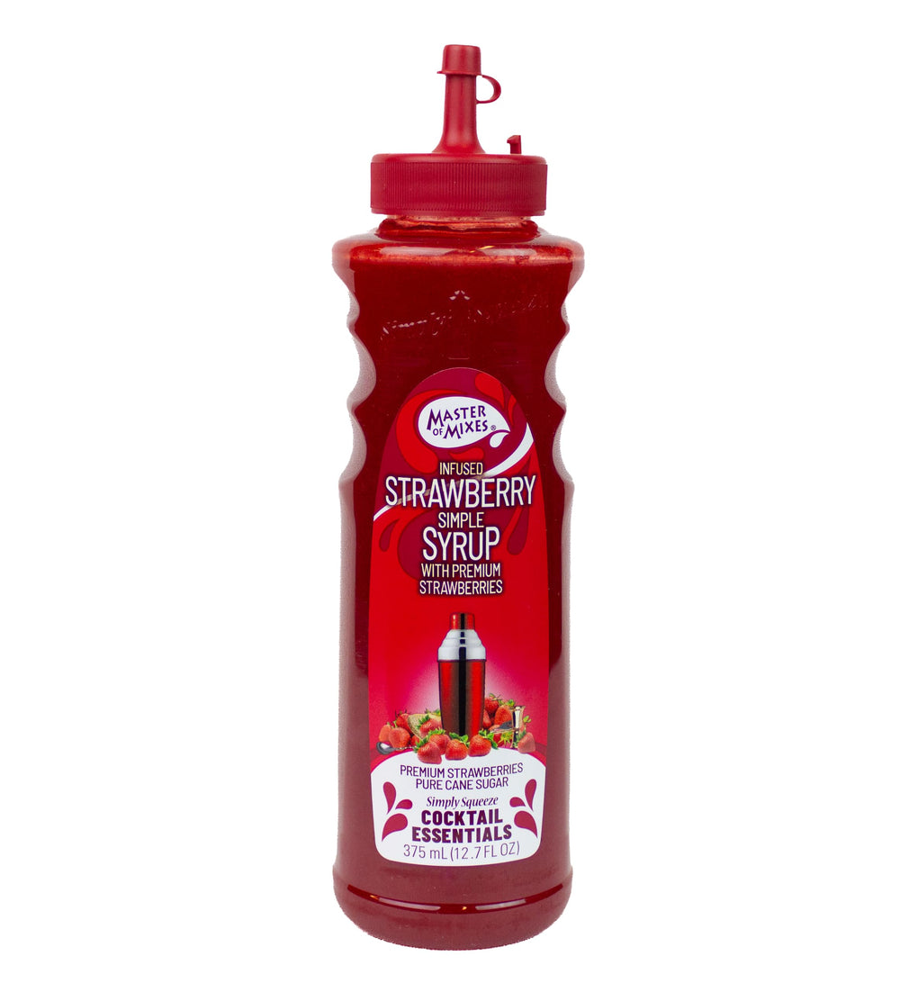 MASTER OF MIXES front bottle view showing label and pour control for easy mixing