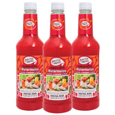 Master of Mixes front packaging showing three 1L bottles, convenient party supply