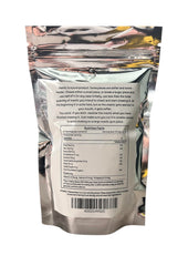 Mastic of Chios close-up of medium tears highlighting texture and aroma