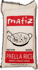 Matiz paella rice front packaging showing brand and two-pack convenience