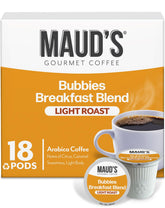 Maud's front packaging showing 18ct box and clear product identity and convenience