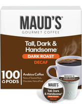 MAUD'S front packaging showing 100-count pods and clear branding, highlighting value