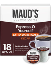 Maud’s front packaging showing 18-count box and product name, clear benefit of convenience