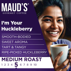 MAUD'S ground coffee texture showing Arabica beans and aroma