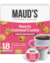 MAUD'S front packaging showing 18-count pods and product name for easy identification