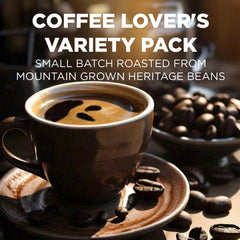 MAUD'S close-up of a single pod label highlighting roast name and easy-use feature