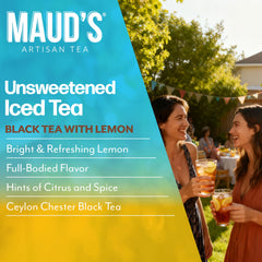 Maud's pod close-up showing pod texture and fresh tea quality benefit