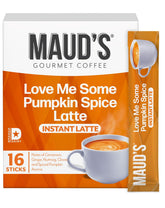 MAUD'S front box showing 16-count packets and clear branding for easy identification