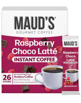 MAUD'S front packaging showing 26-count box and flavor benefits