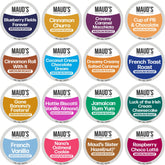Maud's front packaging showing assorted flavors and value pack benefit