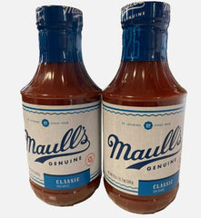 Maull's bottle front packaging showing original flavor and collectible look