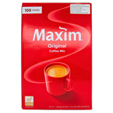 Maxim Original front packaging showing 100 sticks and convenient bulk value