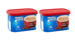 MAXWELL HOUSE jar front packaging showing Vienna-style instant coffee and quick café convenience