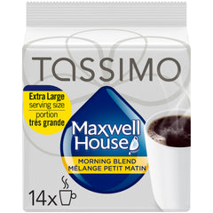 MAXWELL HOUSE front packaging showing box and brand for quick identification