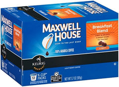 MAXWELL HOUSE pod inserted in single-serve brewer, fast single-serve brewing benefit