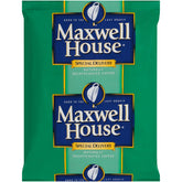 Maxwell House front packaging showing box and count for fast identification and supply