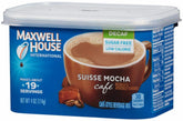 Maxwell House front packaging showing product and convenience benefit