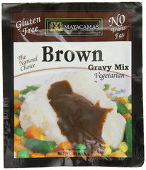 Mayacamas front packaging showing brown gravy packets and brand clarity for easy use
