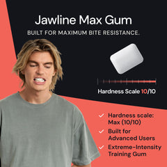 Mayena Sports single ultra-hard gum piece close-up highlighting durable texture and bite resistance benefit