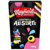 Maynards Bassetts carton front packaging showing colourful assortment and brand
