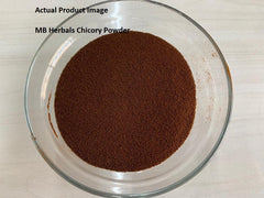 MB Herbals powder dissolving in mug showing quick mixability for hot beverages