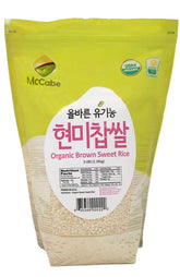 McCabe front packaging showing certified organic label and clear product benefit