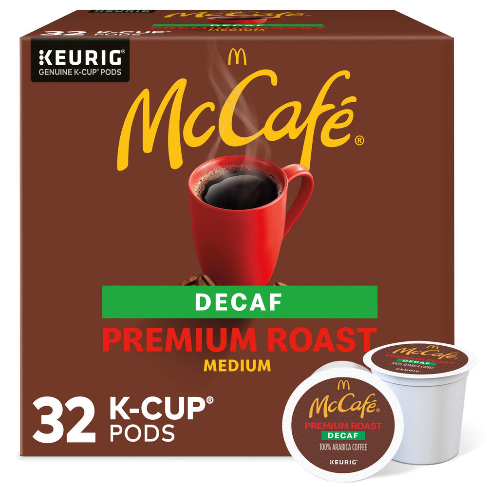 McCafé front packaging showing box and benefits for easy selection