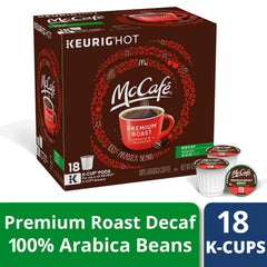 McCafe K-Cup close-up revealing pod seal and freshness for reliable brewing