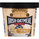 McCann's Original front packaging shows single-serve convenience and brand trust