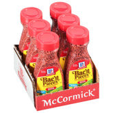McCormick Bac'n Pieces front packaging showing jar and label for easy storage
