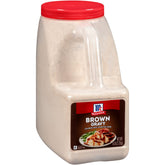McCormick front packaging showing brand and bulk size for reliable supply