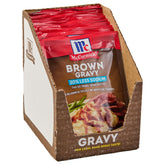 McCormick packet front view showing brand and reduced sodium benefit