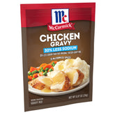 McCormick front packaging showing brand and reduced sodium benefit