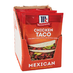 McCormick front packaging showing 12 packets and quick meal benefit