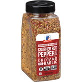 McCormick front packaging showing blend and size benefit