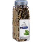McCormick Culinary front packaging showing whole bay leaves and clear label benefit