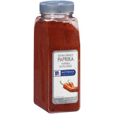 McCormick Culinary front packaging showing brand and paprika benefit: bright color
