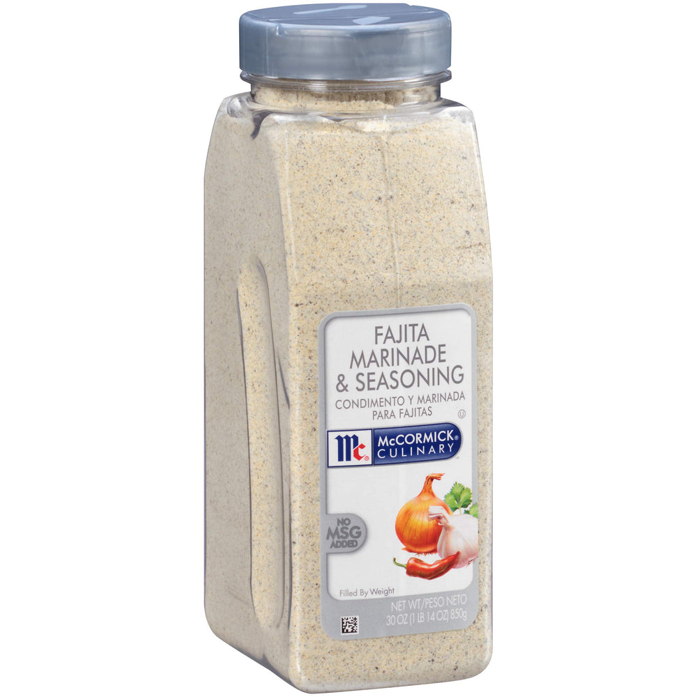McCormick Culinary front packaging showing 30 oz container and brand benefit