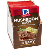 McCormick front packet showing brand and quick gravy convenience