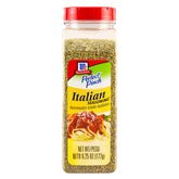 McCormick front label showing seasoning jar and clear branding for easy identification